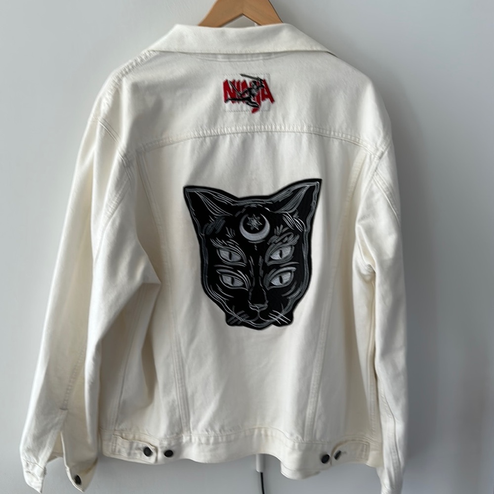 Levi’s White Denim Jacket